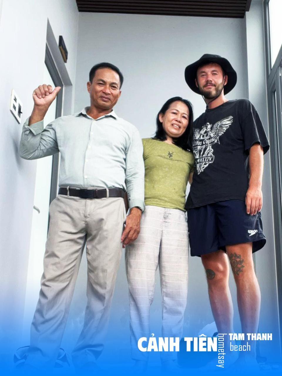 Canh Tien Homestay Tam Thanh Beach Tam Ky Exterior foto