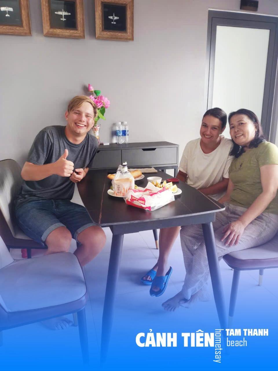 Canh Tien Homestay Tam Thanh Beach Tam Ky Exterior foto