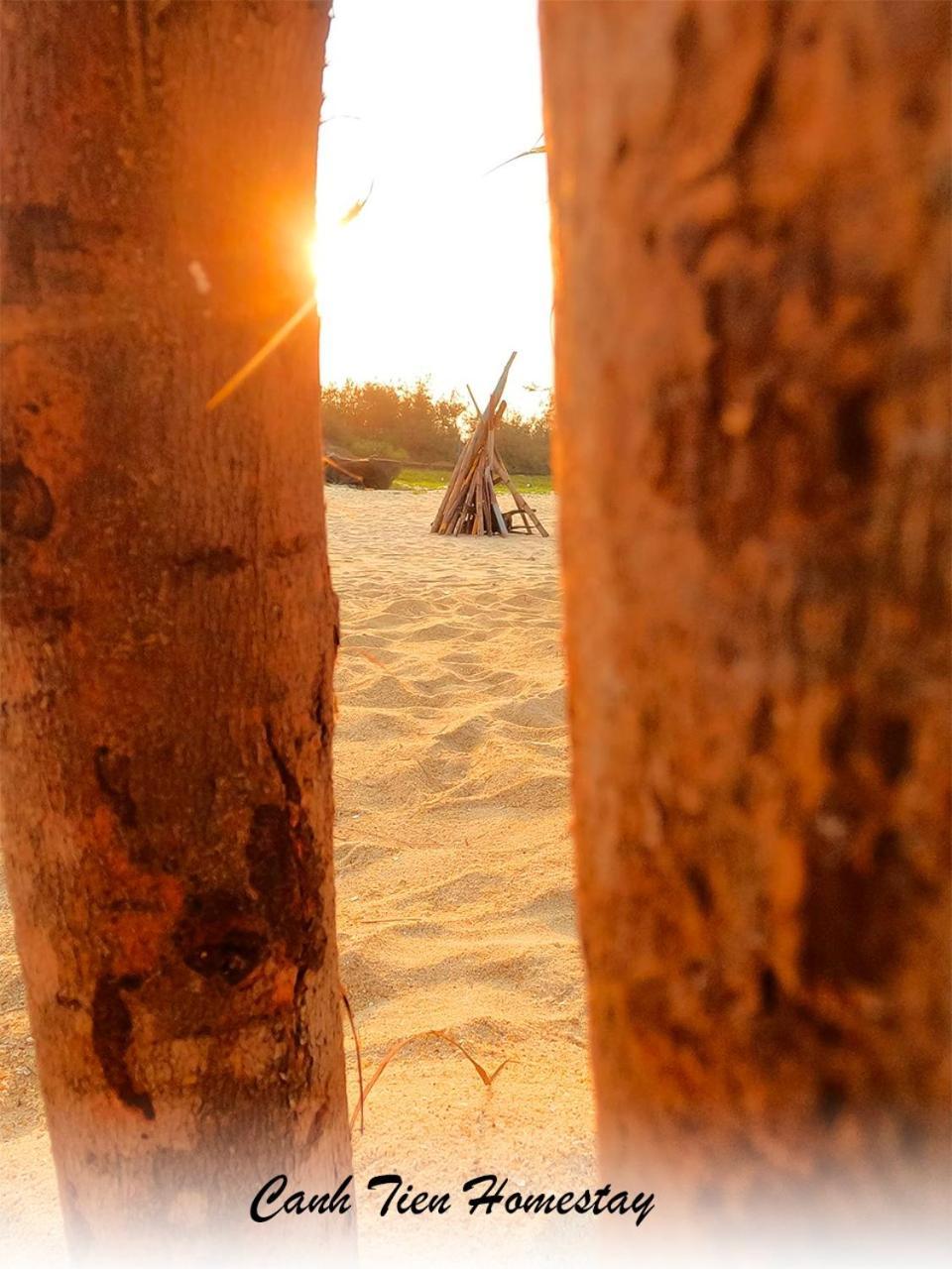 Canh Tien Homestay Tam Thanh Beach Tam Ky Exterior foto